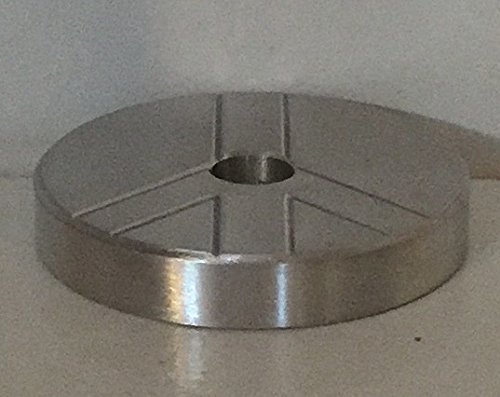 Spinners Peace Sign 45 RPM record Adapter Aluminum