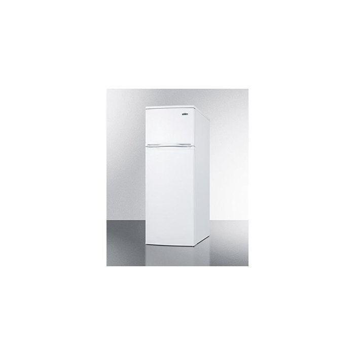 Summit CP961 22" Slim Top-Freezer Refrigerator with 6.4 Cu. Ft. Capacity Crisper Drawers Adjustable Wire Shelves...