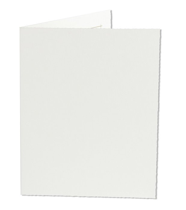 Tyndell White T-40 Photo Folder 5x7 (25 Pack) N2