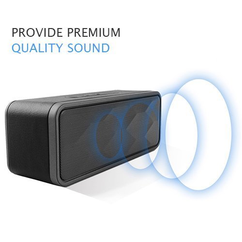 Wireless Bluetooth Speaker, Super Bass Hands-free Sound Box ,with Built-In Microphone and TF Card Port, Perfect... N2