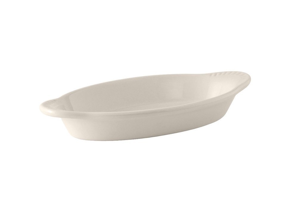 Tuxton BEN-150 Vitrified China Welsh Rarebit, 17 oz, 10-5/8", Eggshell (Pack of 12)