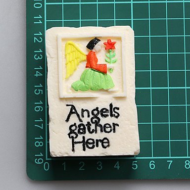 Y&XL&H Angel And Flower Chocolate Silicone Molds,Cake Molds,Soap Molds,Decoration Tools Bakeware N5