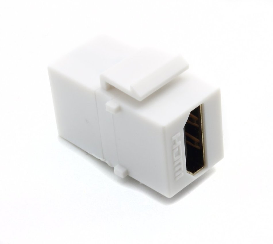 RiteAV HDMI 2.0 Black Keystone Adapter Coupler Female to Female N2
