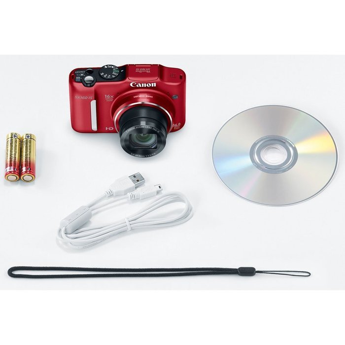 Canon PowerShot SX160 IS 16.0 MP Digital Camera (Old Model) with 16x Wide-Angle Optical Image Stabilized Zoom... N2
