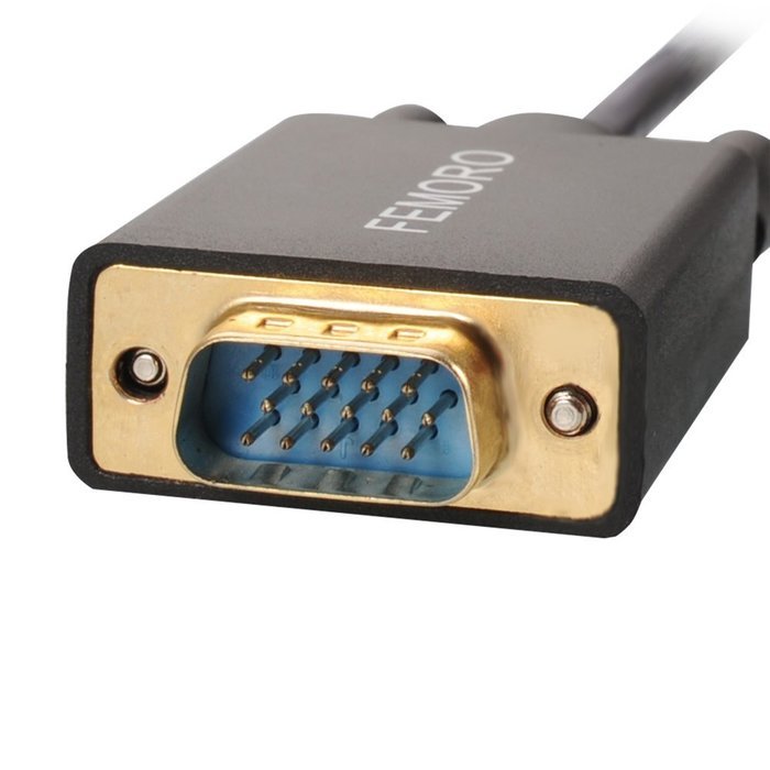 HDMI DisplayPort Cable 6FT, FEMORO DP HDMI Display Cable Adapter 6feet Male to Male Port Gold Plated Port with... N6