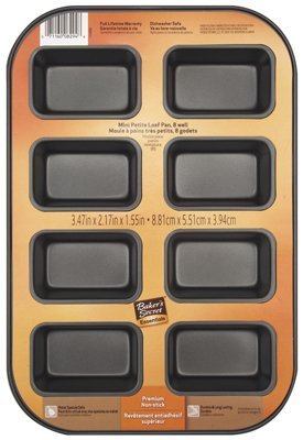 Baker's Secret Basics Non-Stick Petite Loaf Pan