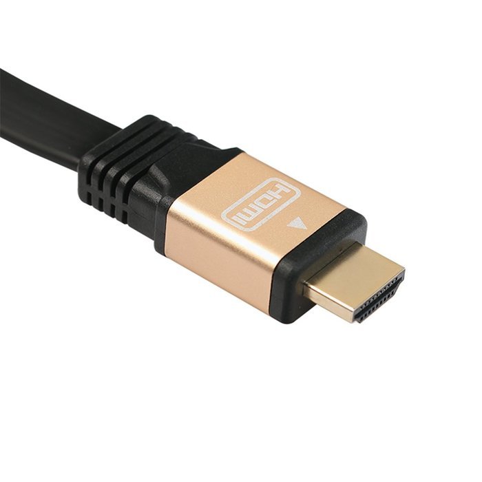 Longess High-Speed HDMI Cable (5.9 Feet, Golden) N20