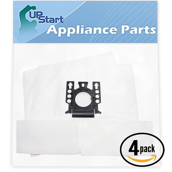 8 Replacement Miele Compact C2 TotalCare Vacuum Bags with 8 Micro Filters - Compatible Miele Type FJM Vacuum Bags... N3