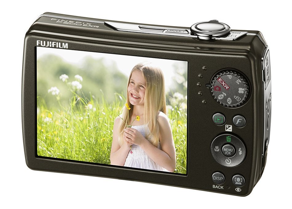 Fujifilm FinePix F200EXR 12MP Super CCD Digital Camera with 5x Wide Angle Dual Image Stabilized Optical Zoom N6