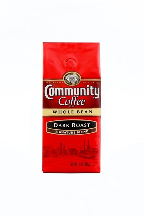 Community Coffee Whole Bean Coffee, Signature Dark Roast, 12 oz., 3 Count N9