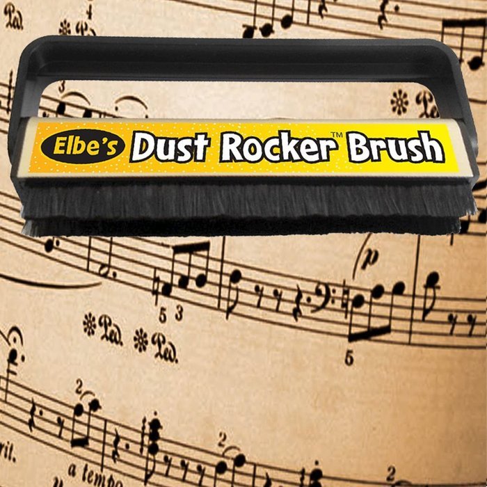 Elbe&rsquo;s LP Carbon Fiber Vinyl Record Cleaner Anti-Static Reusable Brush- Easy to Use- For New or Rare Album Collections... N9