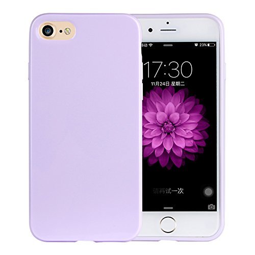 iPhone 7 Case, MCUK [Ultra Slim] [Candy Series] TPU Soft Gel Rubber Cover Shock Resistance Protective Back Bumper...