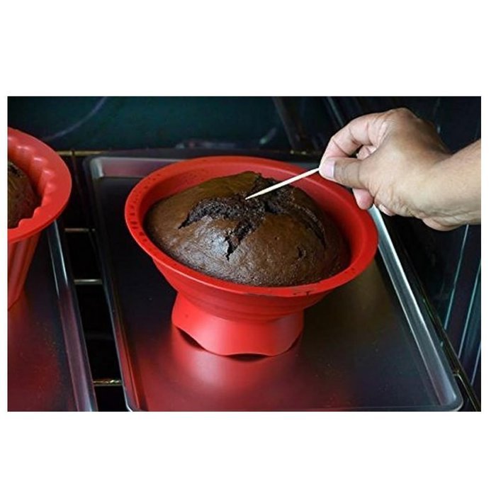 Generic Silicone Jumbo Giant Big Top Birthday Cupcake Cup Cake Mould Bake Baking Maker 3D Mold-79 3pcs N3