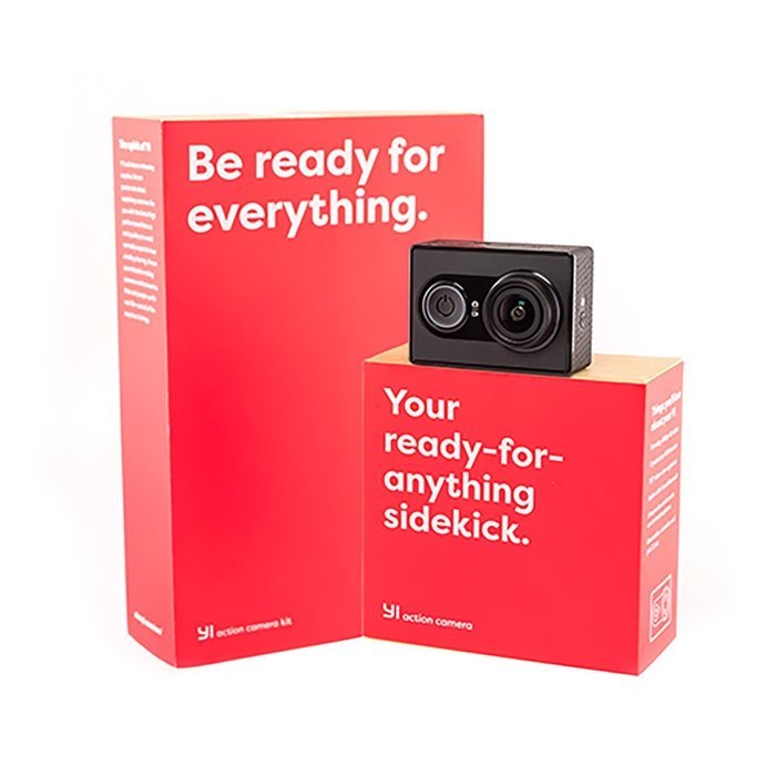 YI Action Camera Underwater Kit with Floating Grip Black