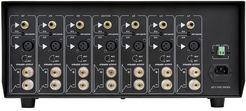 Earthquake Sound CINENOVA 7 7-Channel Class A/B Amplifier (Black)