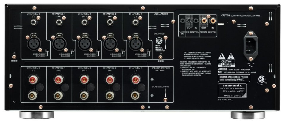 Marantz MM7055 5 Channel Power Amplifier (Black)