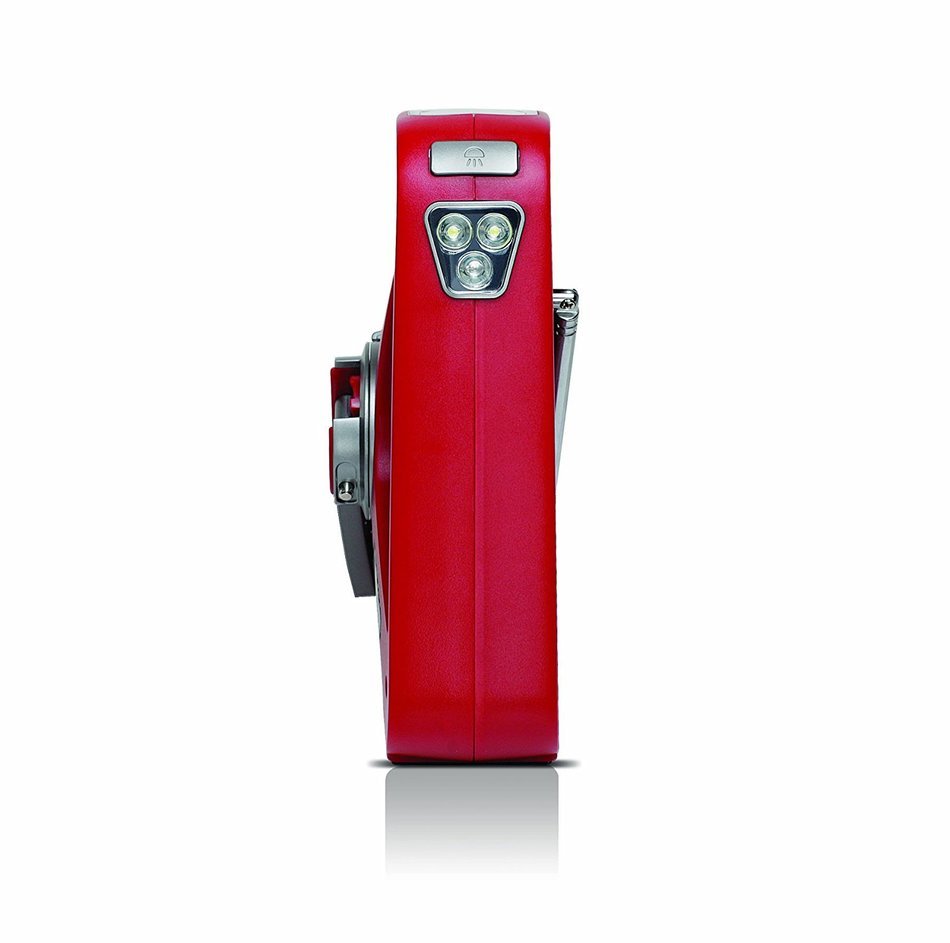 Eton FRX3 Hand Turbine NOAA AM/FM Weather Alert Radio with Smartphone Charger - Red (NFRX3WXR) N4