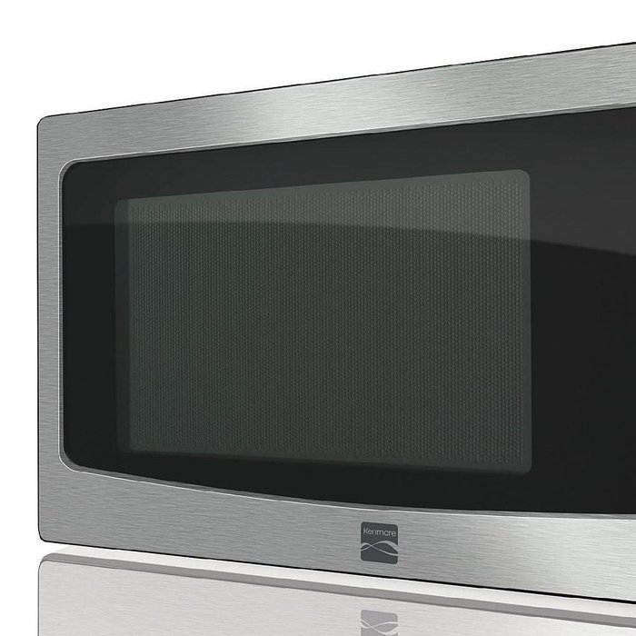 Kenmore 1.2 cu. ft. Countertop Microwave w/ EZ Clean Interior Stainless Steel 72123
