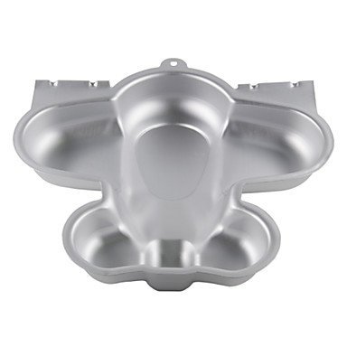 Sher FOUR-C Cute Airplane Shape Aluminum Cake Baking Pan Mold, Baking Supplies for Cake Decoration,Baking Mold... N4
