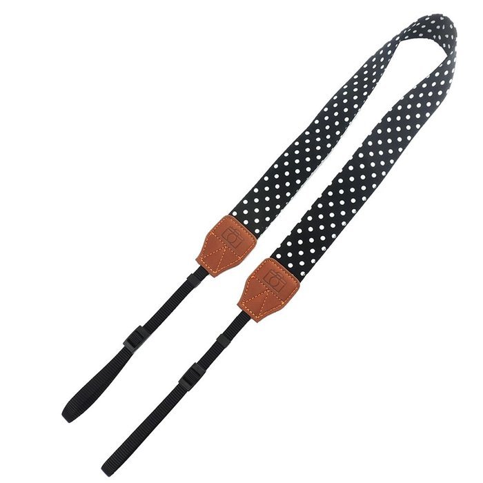 Mavota Black Spot Camera Strap Shoulder Neck Camera Belt For Canon Nikon Olympus Panasonic Pentax Sony SLR/DSLR... N2