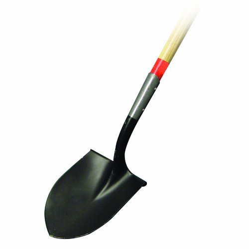 Ames 84-694 Union Razorback Shovel with Round Point and Wood Handle