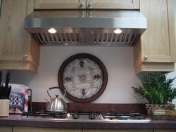 Imperial - Range Hood Turbo Fan w/Single Blower - 395 CFM, 36 inch W x 22 inch D x 10 inch H