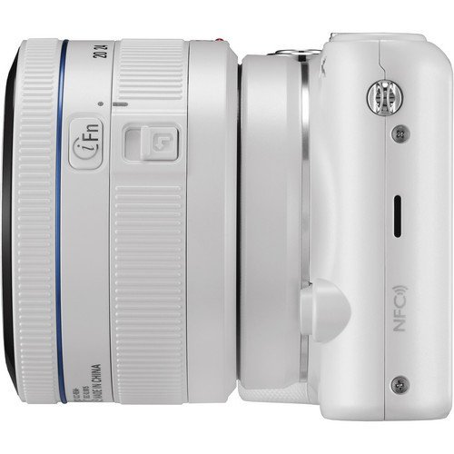 Samsung NX2000 Mirrorless Digital Camera with 20-50mm f/3.5-5.6 Lens (White) N8