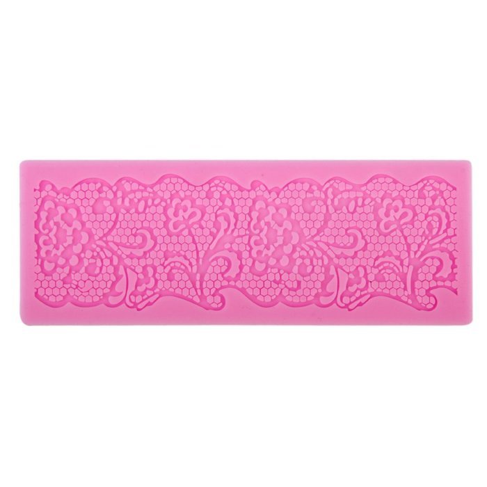 DIY Fondant Cake Lace Sugar Craft Mat Cake Texture Decorating Mold N7