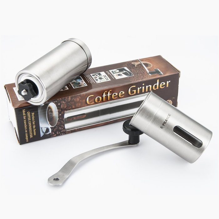 E-PRANCE Burr Manual Coffee Grinder for Richer Aroma and Flavor than Electric Coffee Bean Mills N2