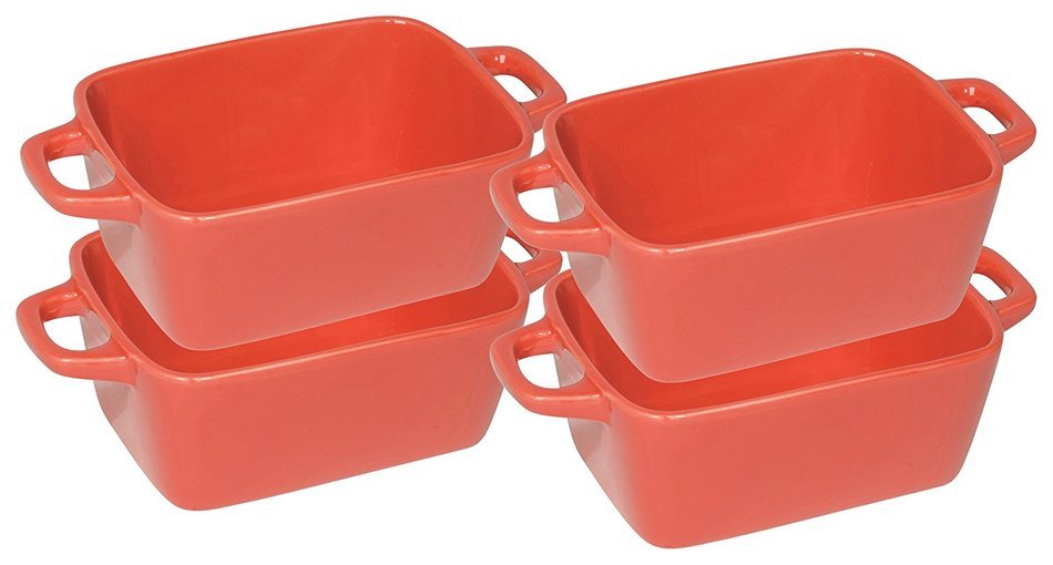 Now Designs Mini-Loaf Pans, Aegean Blue, Set of 4 N8