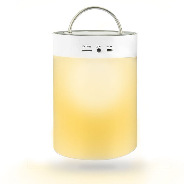 Anpress Portable Multifunctional Bluetooth Speaker with Smart Touch Mood Lamp, 4 Light Modes, Hands-Free Speakerphone... N3