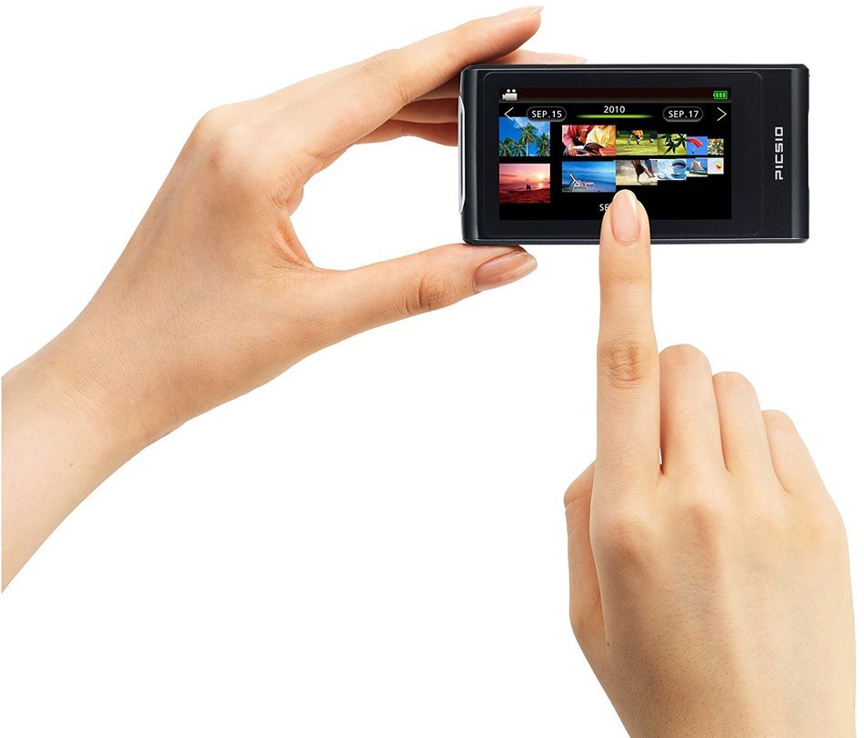 JVC Picsio GC-FM-2 Pocket Video Camera (Black) NEWEST VERSION N4