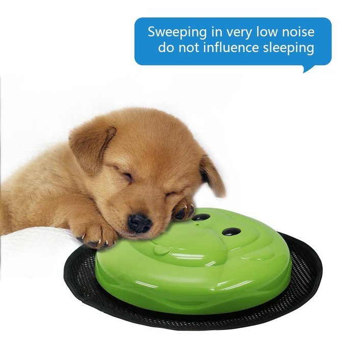 Floor Mopping Robot Pet Hair Robotic Cleaner with Replacement Cleaning Mop Cloth (Blue) N35