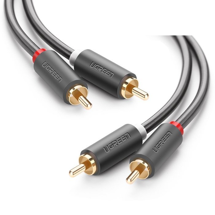 Ugreen 2RCA Male to 2RCA Male Stereo Audio Cable Gold Plated for Home Theater, HDTV, Gaming Consoles, Hi-Fi Systems... N5