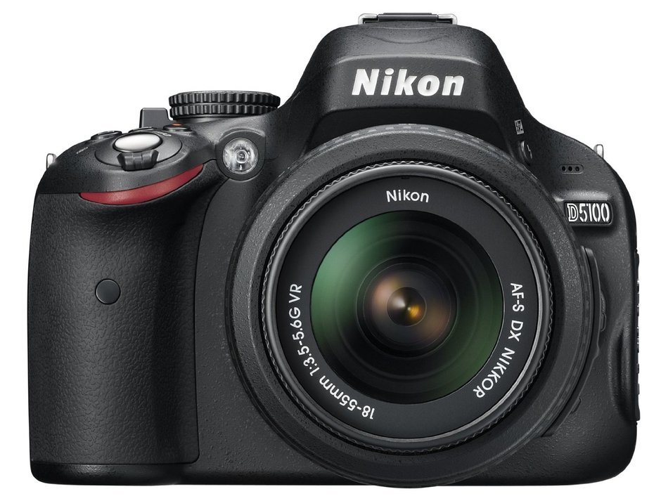Nikon D5100 16.2 MP CMOS Digital SLR Camera Bundle with 18-55mm and 55-200mm VR AF-S Lenses N7