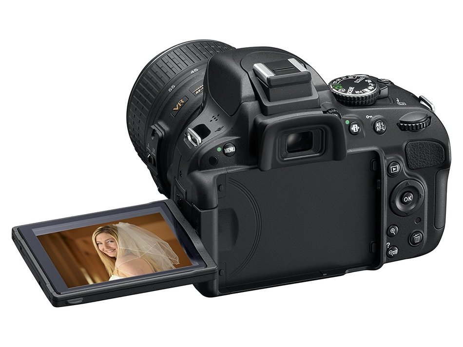 Nikon D5100 16.2 MP CMOS Digital SLR Camera Bundle with 18-55mm and 55-200mm VR AF-S Lenses N9