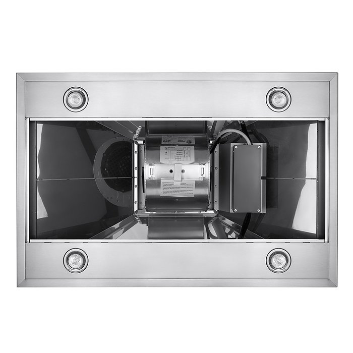 AKDY&reg; 30"/36"/42"/48" Island Mount Stainless Steel Dual LED Display Touch Control Panel Kitchen Range Hood w/... N4