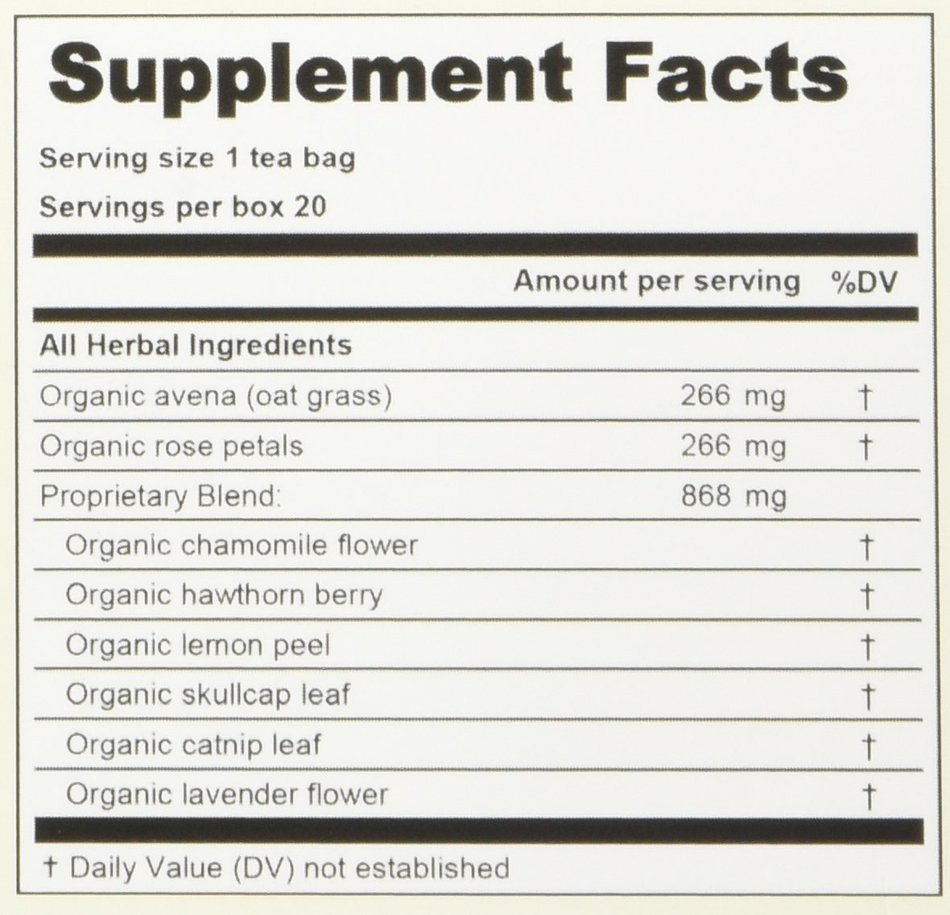 Lifestyle Awareness Teas, Caffeine Free Dandy Liver Detox Tea, 20 Count N12