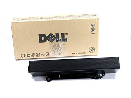 NEW Dell 313-6412 AX510 Flat Panel Stereo Soundbar for Dell P and U Displays Only (468-7412 )