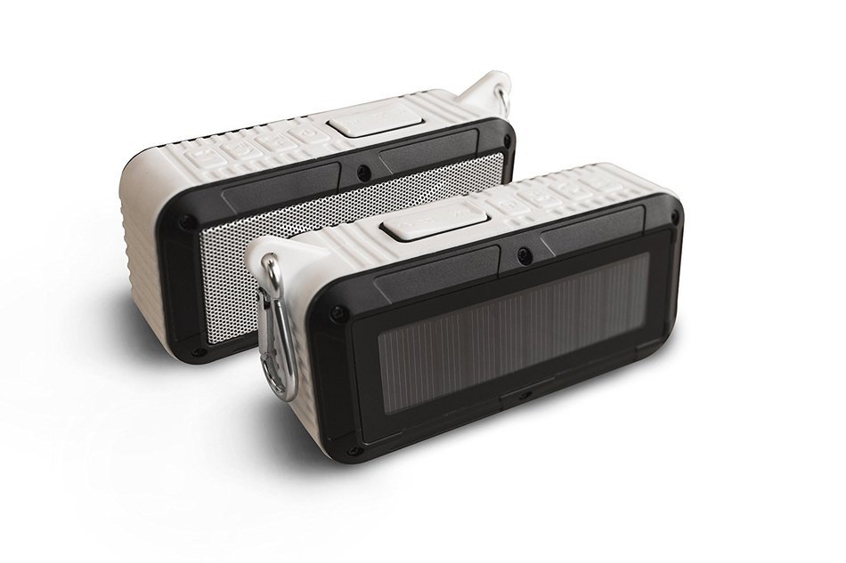 RayJam Solar Bluetooth Portable Speaker - BLUE N5