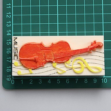 Sher Cello Chocolate Silicone Molds,Cake Molds,Soap Molds,Decoration Tools Bakeware N5