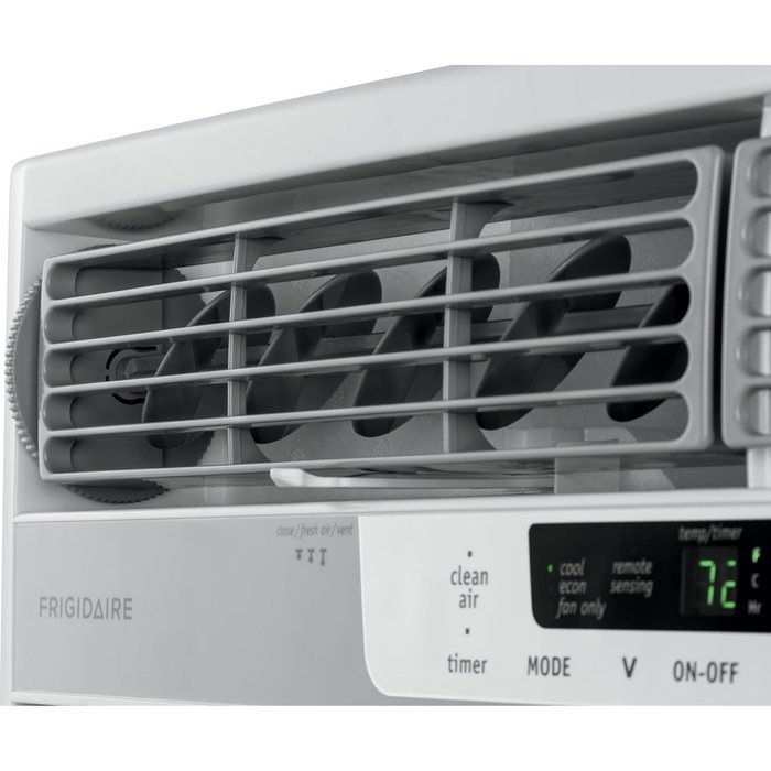 Frigidaire 15,100 BTU 115V Window-Mounted Median Air Conditioner with Temperature Sensing Remote Control