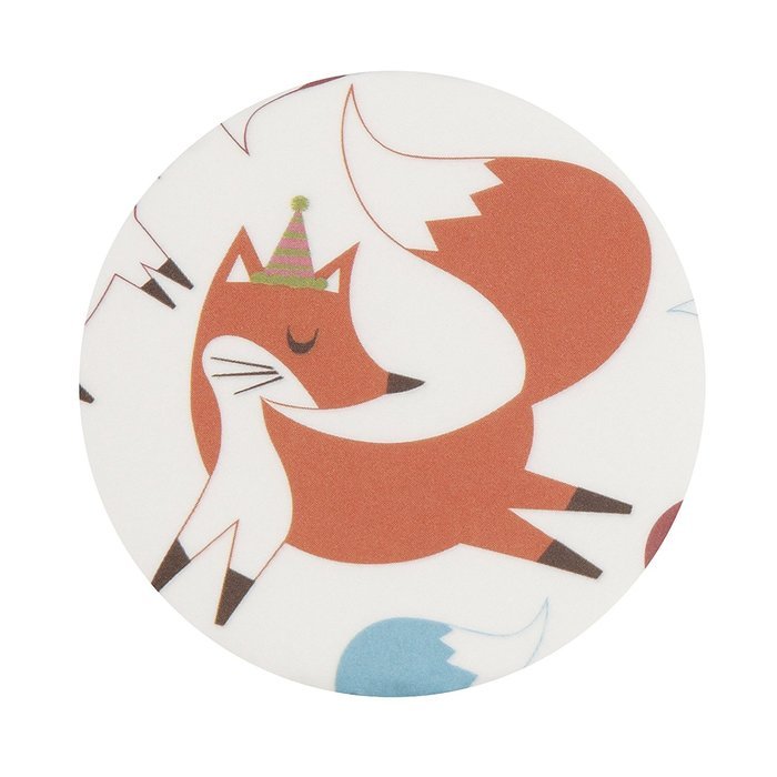 Sweet Creations 24 Count Cupcake Baking Cup with Toppers, Foxes, Multi-Color