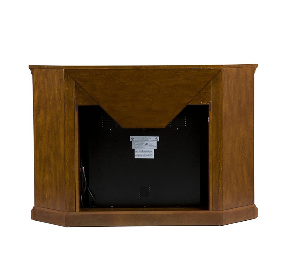 Holly & Martin Ponoma Convertible Media Electric Fireplace, BRN MAHOGANY N9