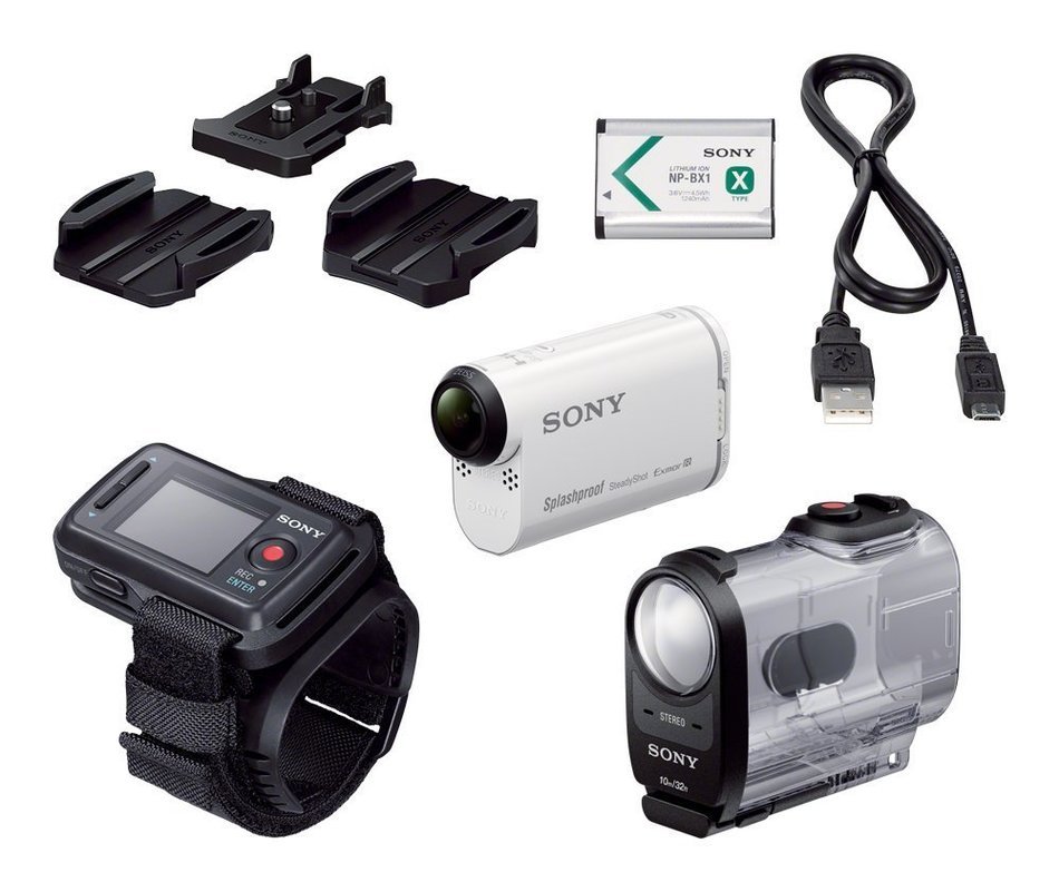 Sony HDR-AS200V/W Action Cam with Wi-Fi & GPS