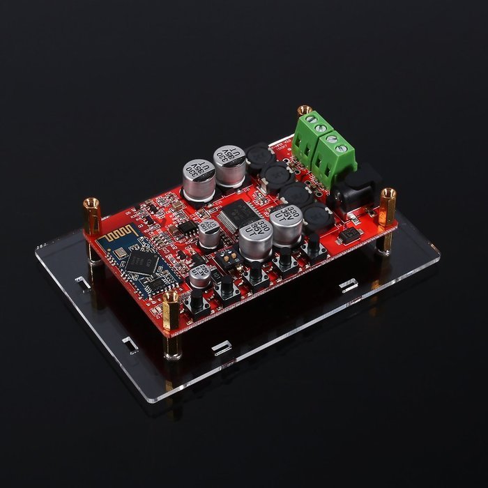50W+50W Dual Channel Amplifier Wireless Bluetooth 4.0 Audio Receiver Digital Amplifier Board with Protective Case... N3