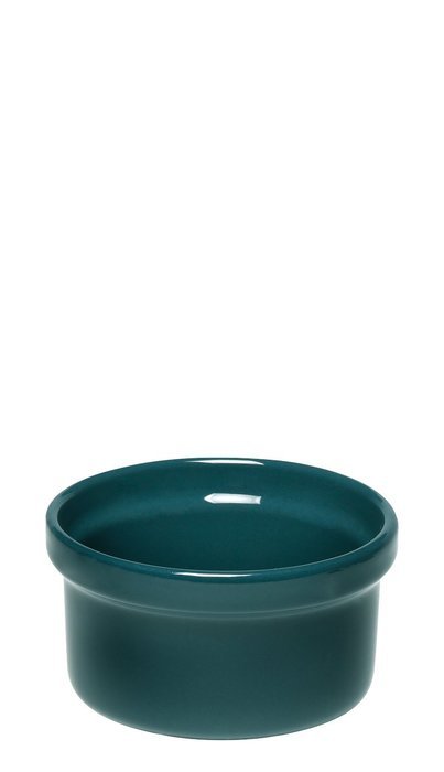 Emile Henry Natural Chic Ramekin - Shoulder - Blue