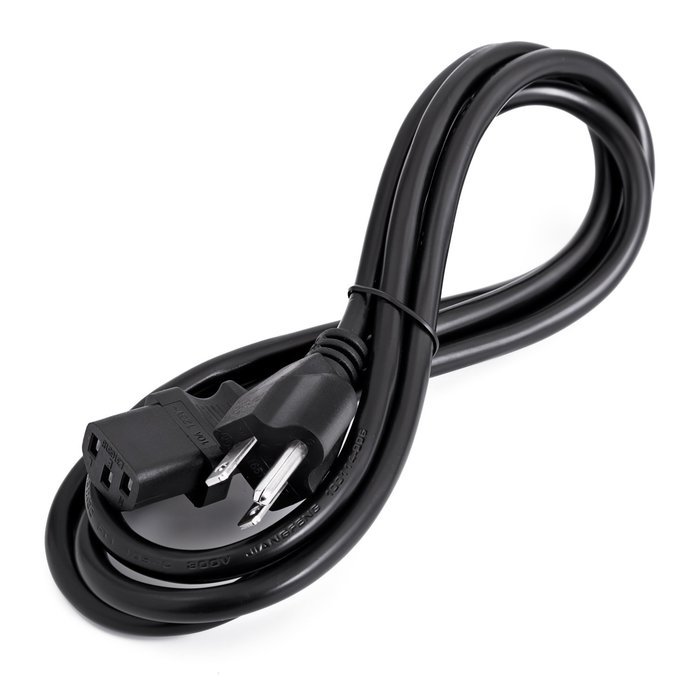 ClearMax Universal 18AWG Power Cord for Computer Monitors / PCs / Printers and more - UL Approved - 25 Feet (... N11
