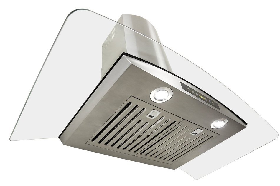 FIREBIRD New 30" European Style Wall Mount Stainless Steel Range Hood Vent W/Touch Sensor Control FBTK-C307H-B75 N3