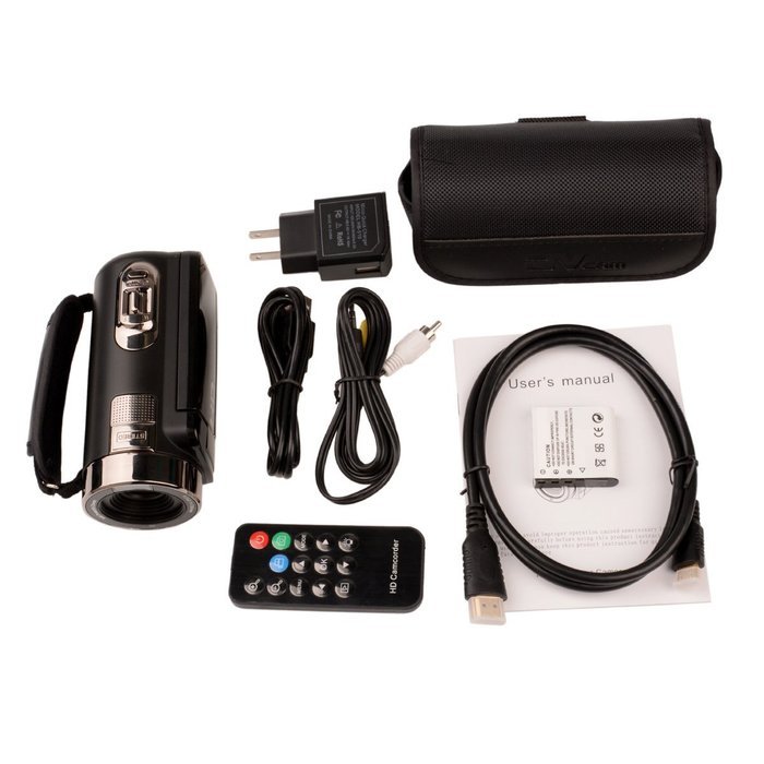 Video Camcorder,Ckeyin 24 Megapixels 16X Zoom Full HD Digital Video Camcorder 270 degree Screen Rotation Portable...